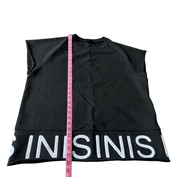 INIS New York Black Boxer Top Terry Cloth Material, One Size Approx XL Women’s - Picture 6 of 7